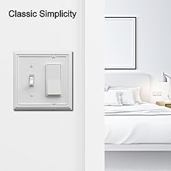 OKAWYC Toggle/Decorator Light Switch Cover Adler