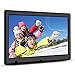 Apzka 10-Inch HD Digital Photo Frame with Motion Sensor, MP3 Photo Video & Music Playback, Calendar with 2GB Internal Memory & Remote Control (Black)