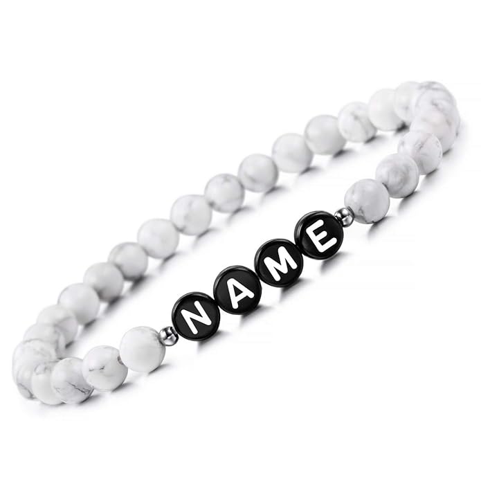 boyfriend girlfriend initial bracelets