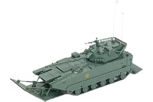 Kokiya 1:72 Tracked Crawler Chariot Assembled Tank Model 4D Tank Model for Children Collection, ZTD05