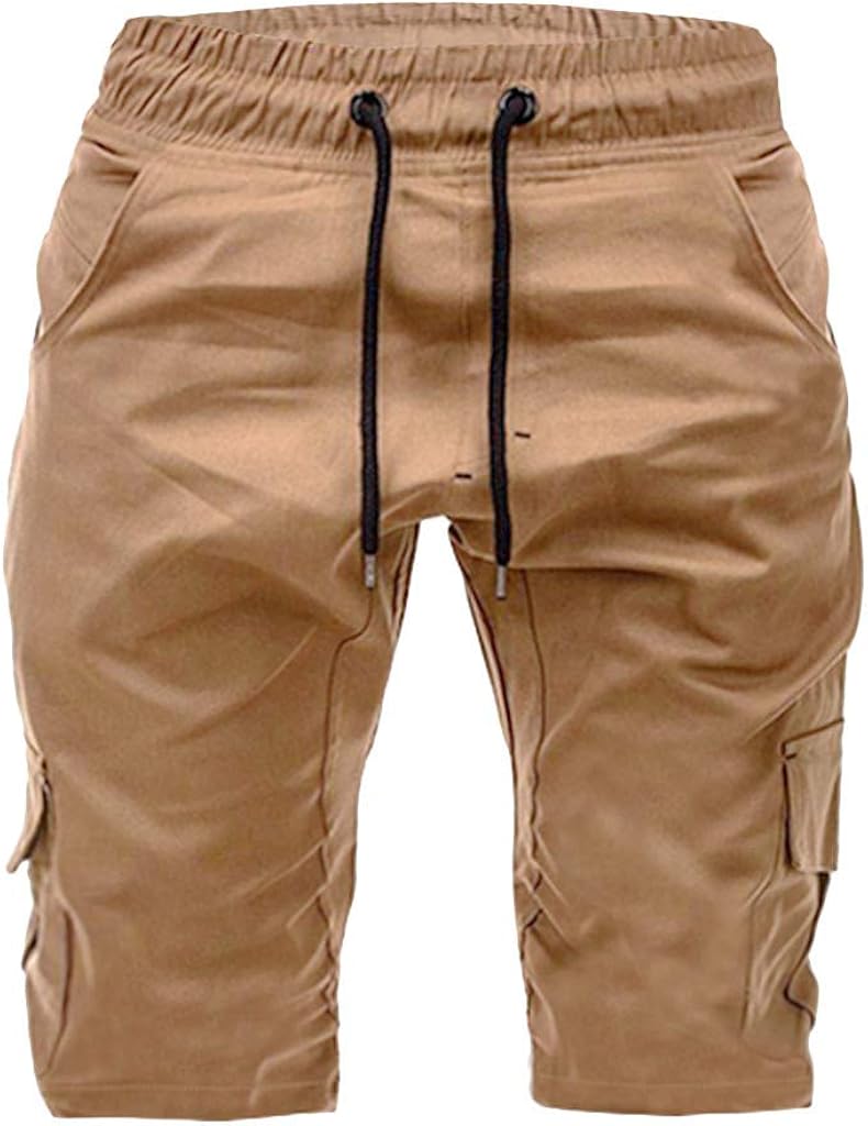 Overall Cargo Jogger Shorts Sweatpants 