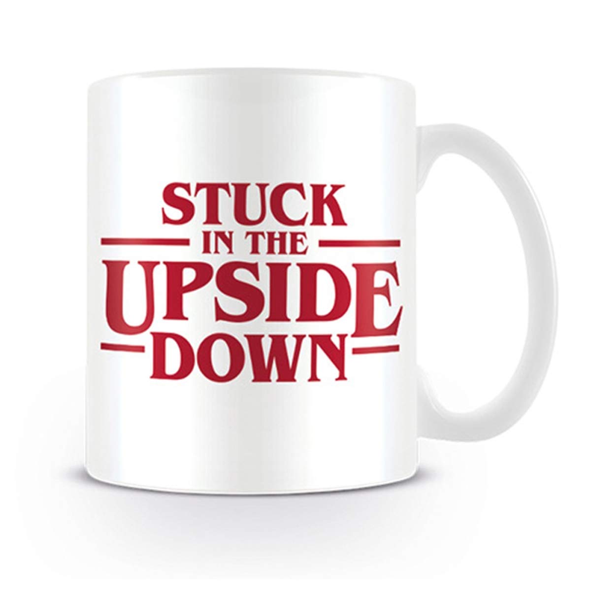 Pyramid International Stranger Things Ceramic Mug with Stuck in The Upside Down Design in Presentation Box - Official Merchandise