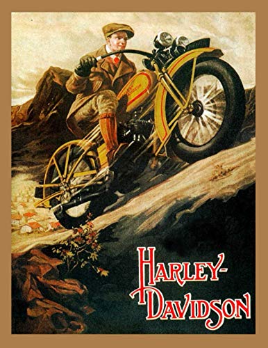 [Read] Harley Davidson Journal: Harley Davidson Softcover Notes Journal, Notes, Log Book (8.5x11 120 pages) P.D.F