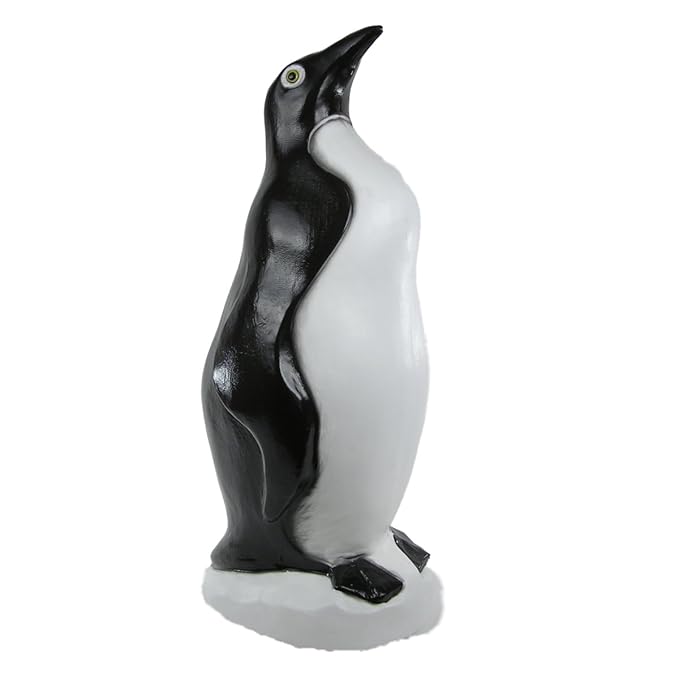 Plastic Penguin Lawn Ornament Yard Decoration Nearly 2ft
