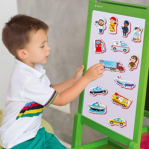 Little World 34 Foam Fridge for Toddlers 13 Large Toddler