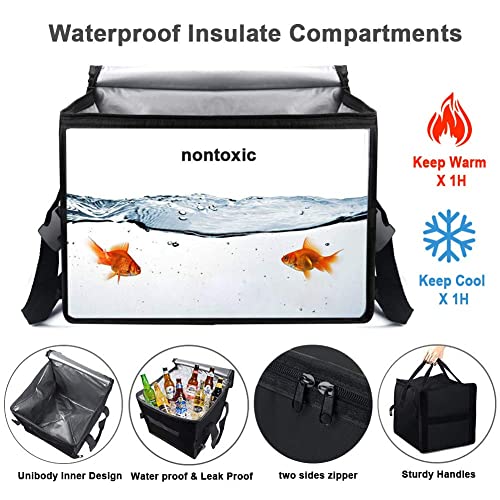 Xcosrack Car Trunk Organizer, Washable Large Capacity with Insulation