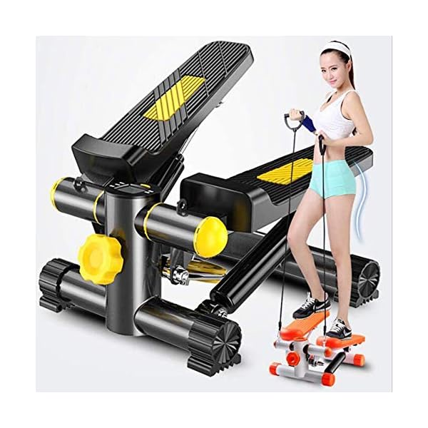 Stepper-with-LCD-Digital-Display-Function-Exercise-Legs-Arms-Hips-With-Elastic-Rope-Aerobic-Exercise-for-Indoor-Sports-Fitness-Swinging-Stepper-150Kg-Bearing-Capacity Stepper with LCD Digital Display Function, Exercise Legs, Arms, Hips (With Elastic Rope) Aerobic Exercise, for Indoor…