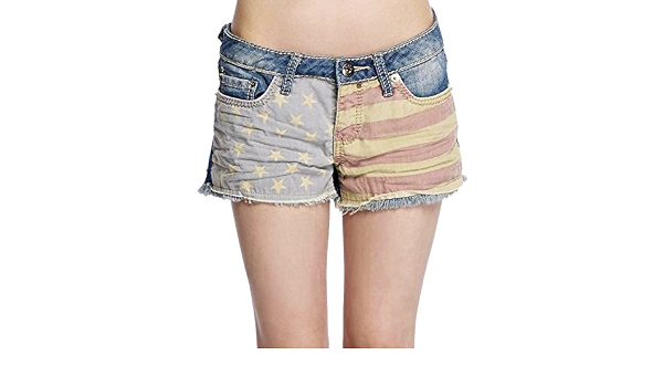 YMI Womens/Junior Patriotic Denim 