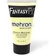 Mehron Makeup Fantasy FX Cream Makeup | Water Based Halloween Makeup | Glow In the Dark Face Paint & Body Paint For Adults 1 fl oz (30ml) (GLOW IN THE DARK)