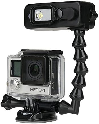 Light and Motion Sidekick Flood Light Black With Dive Arm Kit GoPro 856-0591-B