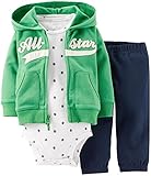 Carter's Baby Boys' 3 Piece Hoodie Set (Baby) - AllStar