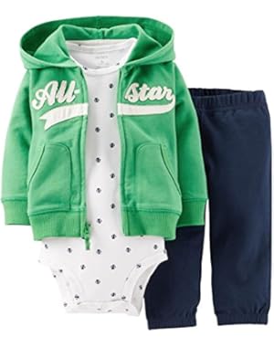 Baby Boys' 3 Piece Hoodie Set (Baby) - AllStar