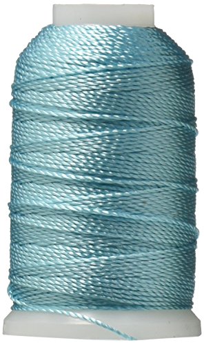 YLI 25002-208 T-135 Pearl Crown Rayon Thread Cord, 100 yd, Aqua