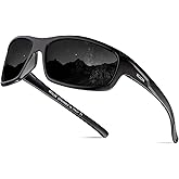 BEALER Polarized Sports Sunglasses for Men Lightweight TR90 Frame Sun Glasses Driving Cycling Fishing UV Protection Shades