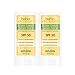 Babo Botanicals Super Shield SPF 50 Stick Sunscreen - 70% Organic Ingredients - Natural Zinc Oxide - For all ages - NSF & MADE SAFE Certified - EWG Verified - Water Resistant - Fragrance-Free - 2-Pack