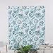 Barefoot Bungalow Cruz Coastal Throw Blanket, 60x50 inches, White