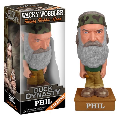 Funko Duck Dynasty Jase Robertson Talking Wacky Wobbler