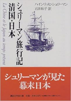 シュリーマン旅行記清国・日本 (講談社学術文庫 (1325))の表紙