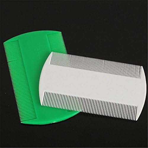 Two pieces of hair care products, styling tools lice comb grille encryption