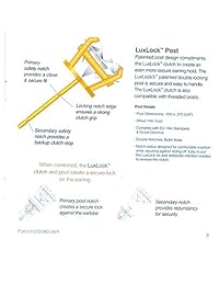 JewelMore LuxLock - Pendiente de repuesto de plata de ley 925, diseño patentado más seguro del mundo