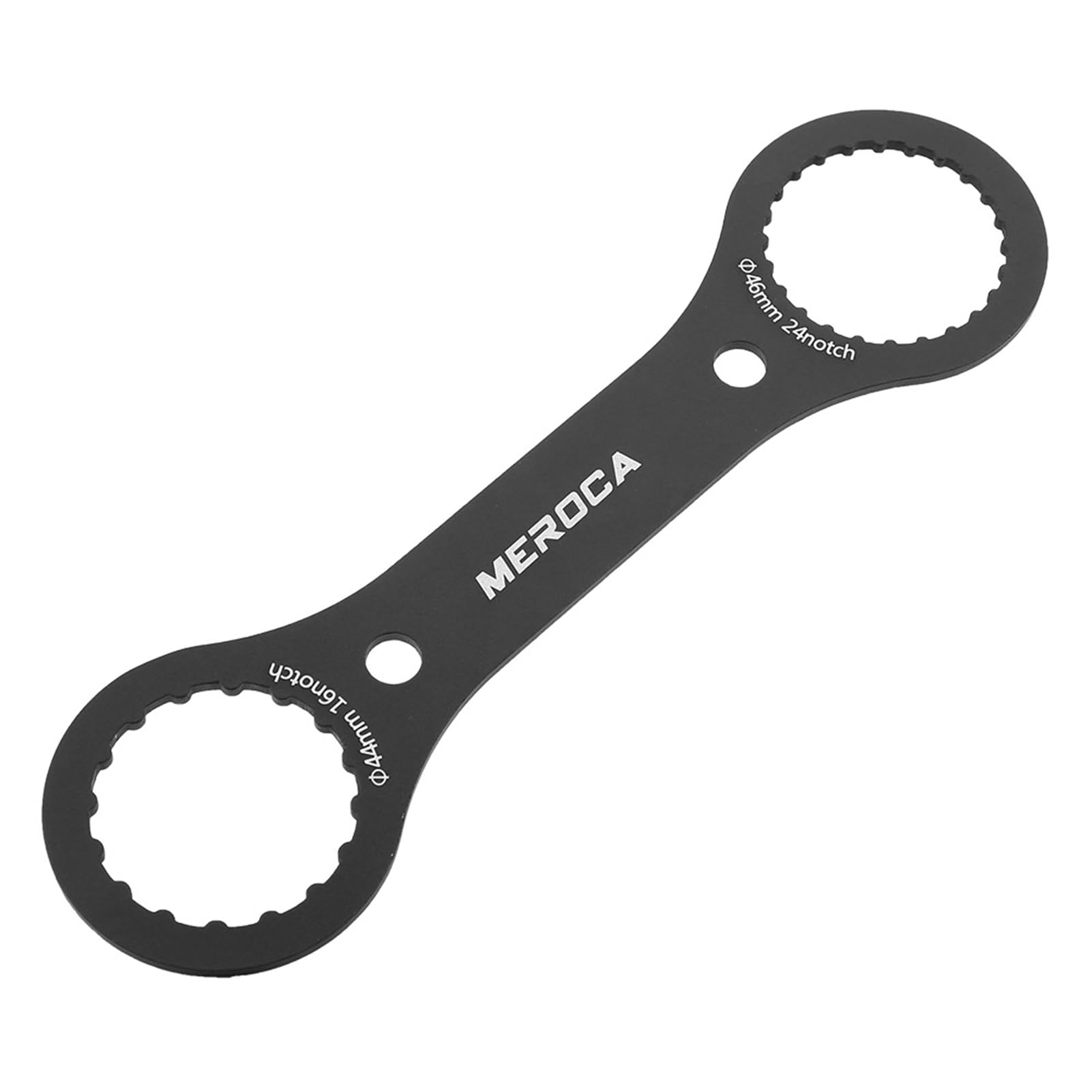 WGFOIP Bottom Bracket Wrench, High Strength Aluminum Alloy Straight Tooth Hollow Tool, Crankset Disassemble Tool for Mountain Bike BB44/BB52/RS500 Maintenance
