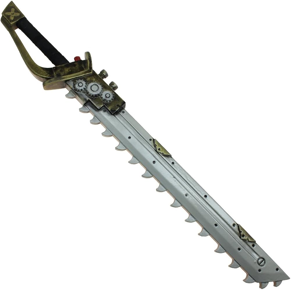 Steampunk FOAM Cosplay Chainsaw Sword LARP Latex Prop Weapon Amazon.ca