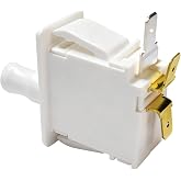D512973 Washer/Dryer Push Button Switch Fits for Speed Queen Dryer 512973 Door Switch Replace 56052 57012 62872 SQ-62872 TU21223 AP6284698