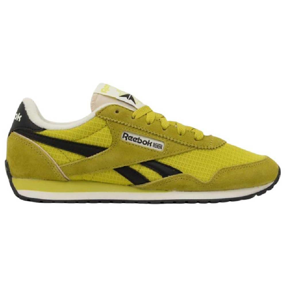 Reebok Women's Classic AzSneaker, Twisted Chartreuse Chalk Washed Black, 5.5 US Image