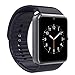 Qiufeng GT08 Smart Watch Smartwatch Bluetooth Sweatproof Phone with Camera TF/SIM Card Slot for Android and iPhone Smartphones for Kids Girls Boys Men Women