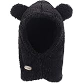 Baby Girls Winter Hat Boys Warm Scarf Hat Kids Thick Earflap Hood Cap with Ear 6M-7T