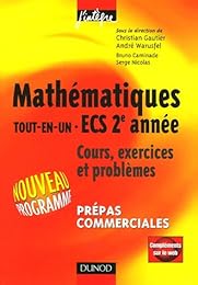Mathématiques, ECS 2e année