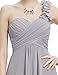 Ever Pretty Flower One Shoulder Empire Waist Floor Length Bridesmaids Dress 09768