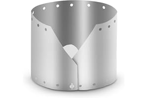 Rofawee Ultralight Ultra-Thin Camping Stove Wind Screen Windproof Plate