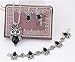 START Black Owl Jewelry Sets Necklace + Ring + 1 Pair Earrings 3-Pieces