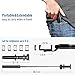 Mpow Upgraded Selfie Stick Bluetooth, 2-in-1 Extendable Selfie Stick Tripod with Wireless Remote Shutter for iPhoneXS/XR/X/8/8P/7/7P/6s/6, Galaxy S9/S8/S7/S6/Note 9/8, Huawei and More(Black)