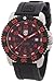 Luminox Men's 3165 Navy Seal Colormark Black/Orange Silicone Watch