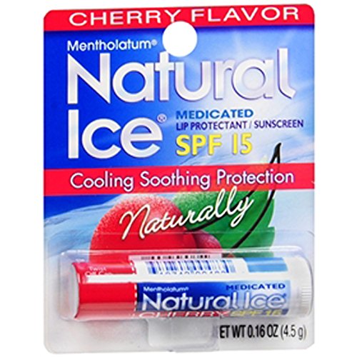 NATURAL ICE LIP BALM CHERRY Size: 12 PC