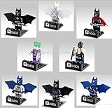 Batman Joker 1 Set Lot of 8 Action Mini Figures Building Block Toy Kids Gift New Compatible With Lego