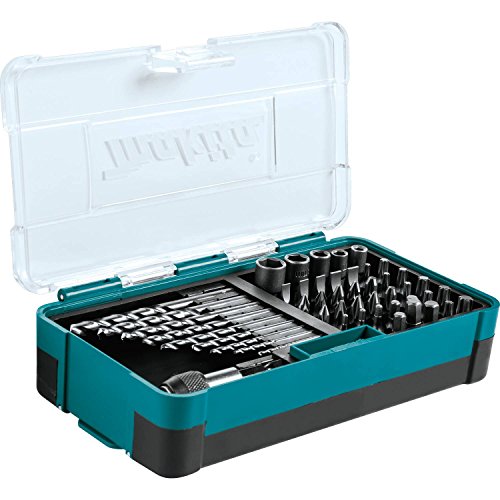 Makita B-36201 Metric High Speed Steel Drill Bit, Screw Bit and Socket Set (48 Piece)