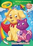Bendon Publishing Crayola Wonder-Filled World 400 Page Activity Book