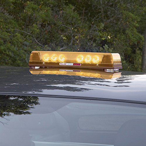 Whelen Engineering Responder LP Mini Lightbar - 12 Volt, Permanent Mount, Amber, Model# R1LPPA