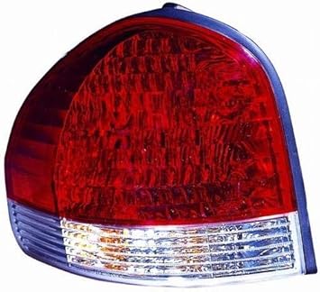 Amazon Com Go Parts For 2005 2006 Hyundai Santa Fe Rear Tail Light Lamp Assembly Lens Cover Left Driver Side 92401 26500 Hy2800133 Replacement Automotive