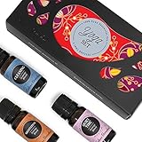 Yoga Essential Oil Set- 100% Pure Therapeutic Grade Essential Oils- 3/ 10 ml of Cleaning, Meditation and Quiet Time Synergy Blends by Edens Garden