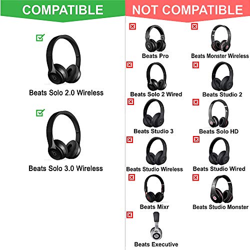 Beats Solo 3 Earpad Replacement, Bingle Professional Beats Replacement