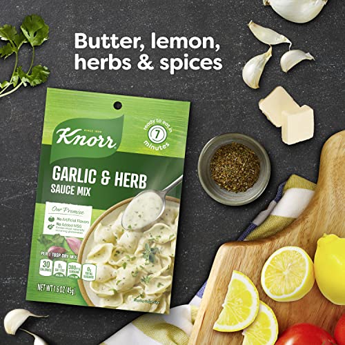 Knorr Sauce Mix Creamy Pasta Sauce For Simple Meals and Sides Garlic