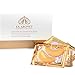 LA ARONET 24K Gold Eye Treatment Masks - (Pack of 20 Pairs) with Anti-Aging Wrinkle Reduction Collagen and Nutrients to Reduce Dark Circles, Bags, and Eye Puffiness, 5 EXTRA BONUS PAIRS included