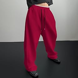 Baggy Sweatpants Men Wide Leg Sweats Pants Loose
