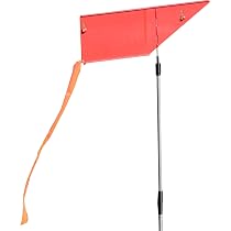 Flag Football Flags Football Goalpost Mepase Set Of 4 Wind Directional Flags With 8 Fixed Cable Tie For Practice 4 X 42 Inch Aae Wind Directional Flag Flag Football Belts