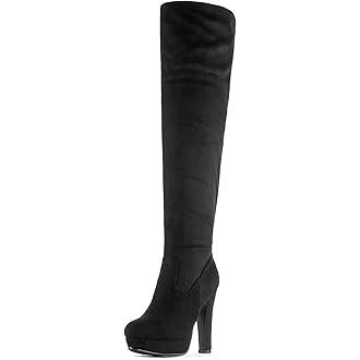 stretch knee boots