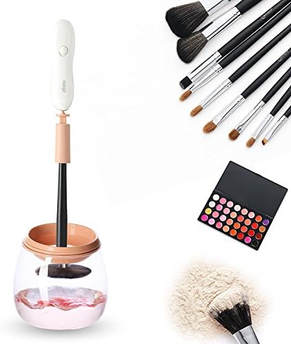 Electric Makeup Brush Cleaner - Professional Makeup Brush Cleaner and Dryer Machine, Cleans and Dries All Makeup Brushes in Seconds